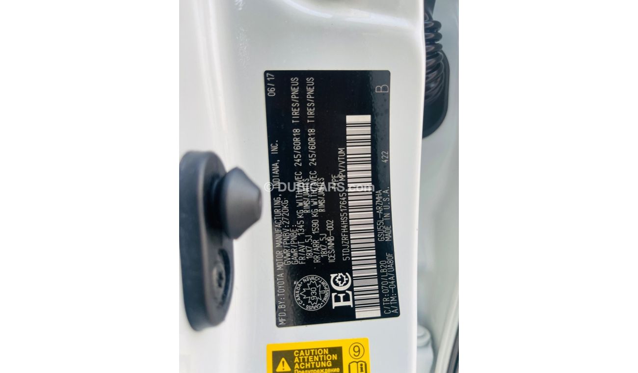 تويوتا هايلاندر Xle AWD