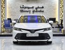 Toyota Camry EXCELLENT DEAL for our Toyota Camry SE ( 2019 Model ) in White Color GCC Specs