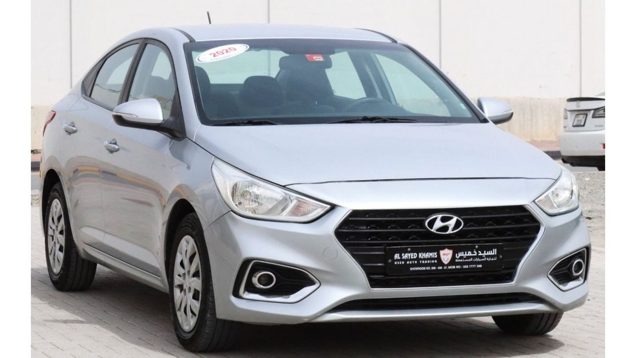 Hyundai Accent Base Hyundai Accent 2020 GCC in excellent condition without accidents