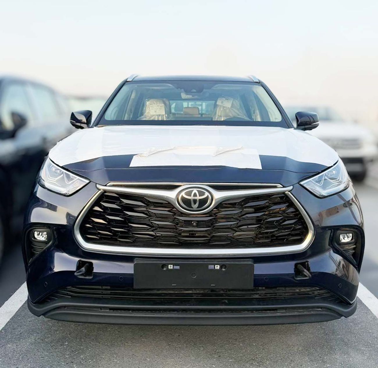 تويوتا هايلاندر 2025 MODEL TOYOTA-HIGHLANDER 2.5L HEV (LEATHER SEATS, 360 DEGREE CAMERA, PANORAMIC SUNROOF, WIRELESS