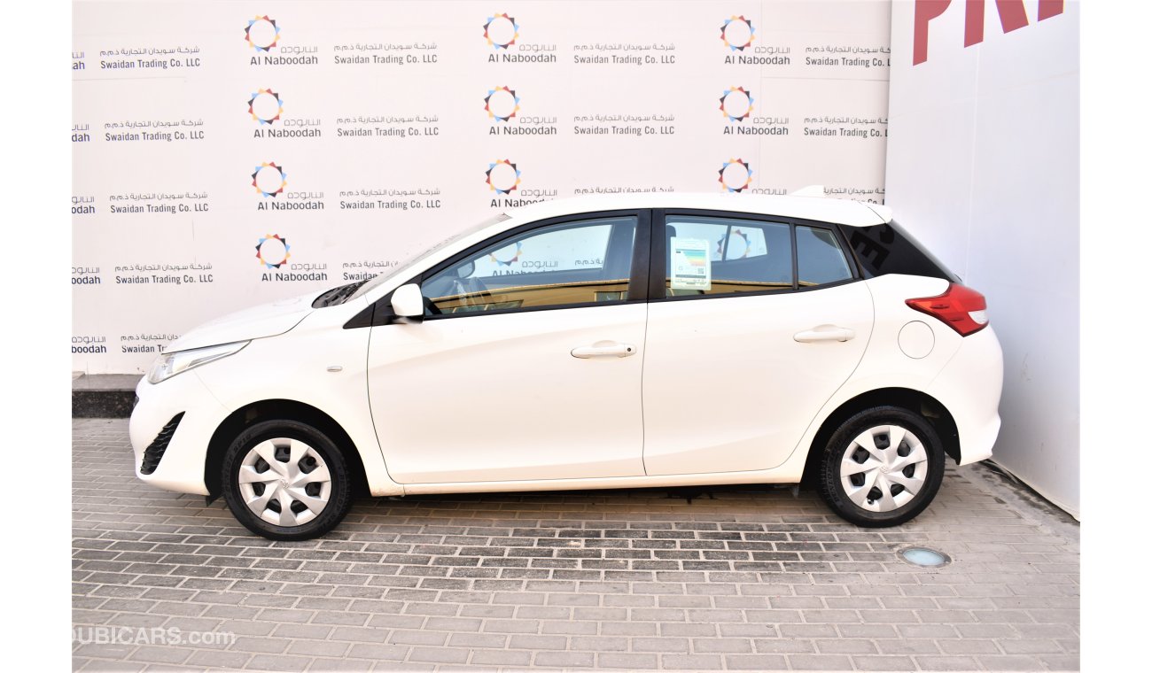 تويوتا يارس AED 780 PM | 0% DP | 1.3L SE HATCHBACK GCC WARRANTY