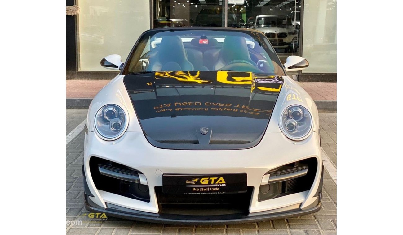 بورش 911 توربو S 2011 Porsche 911 Turbo S Cabriolet Techart GT Street R, GCC, Mint Condition