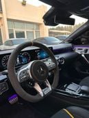 مرسيدس بنز CLA 45 S  AMG مرسيدس بنز AMG CLA45S خليجي فل ابشن صبغ وكاله تشييكات وكاله تحت الضمان بحاله ممتازه