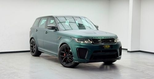 Land Rover Range Rover Sport SVR 2018 Range Rover Sport , Carbon Fiber Package, Fully Loaded, Excellent Condition, GCC