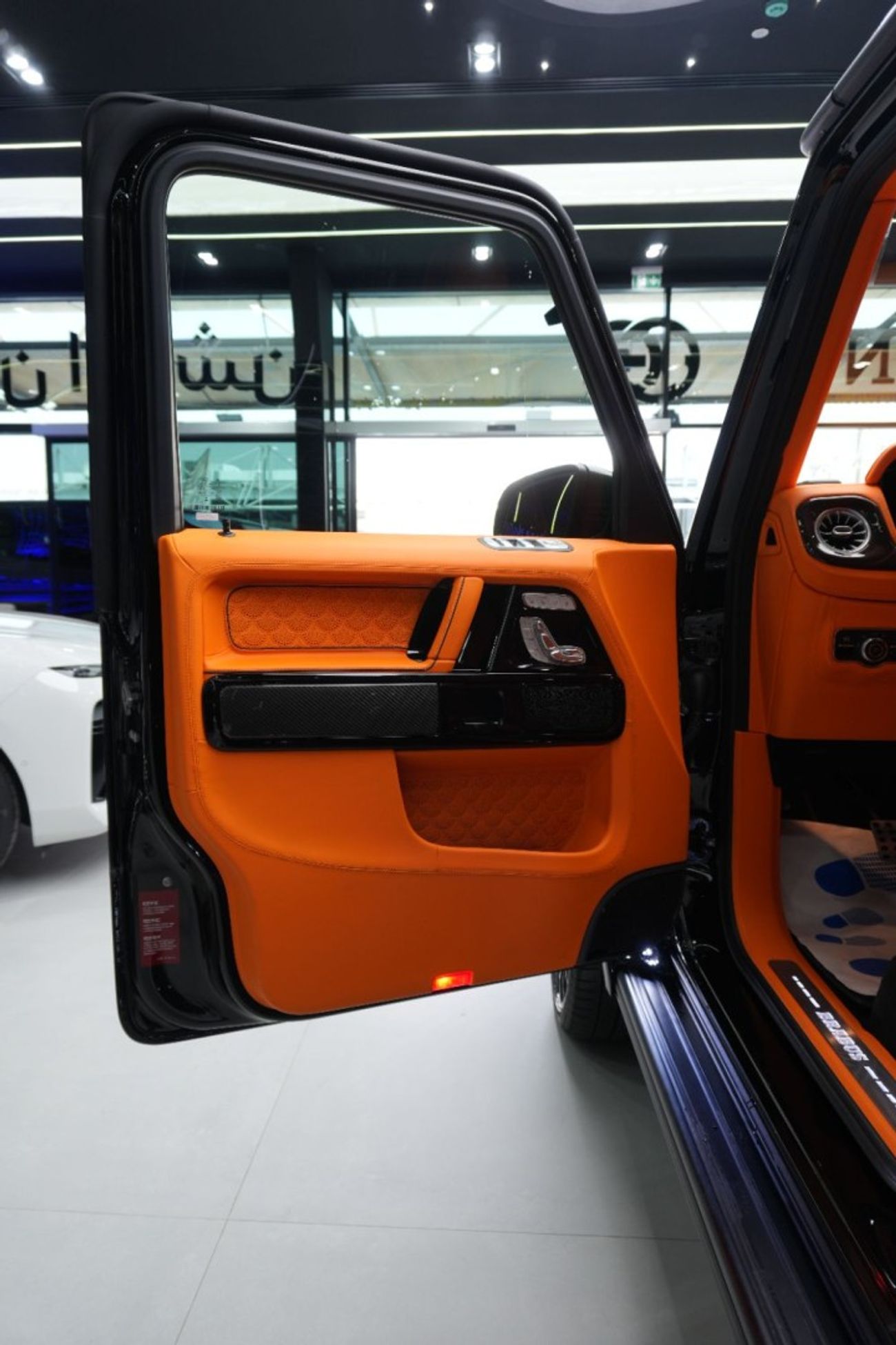 BRABUS 800 - Mercedes-AMG G 63 Mercedes-Benz G 800 - BARABUS - inside Orange - 2025