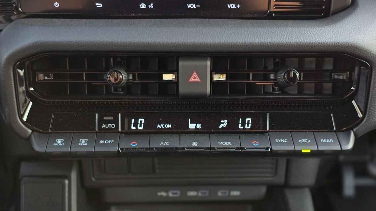 تويوتا برادو TOYOTA PRADO PETROL 2.4T   URBAN - E BASIC - 2025 MODEL - BLACK INSIDE BLACK