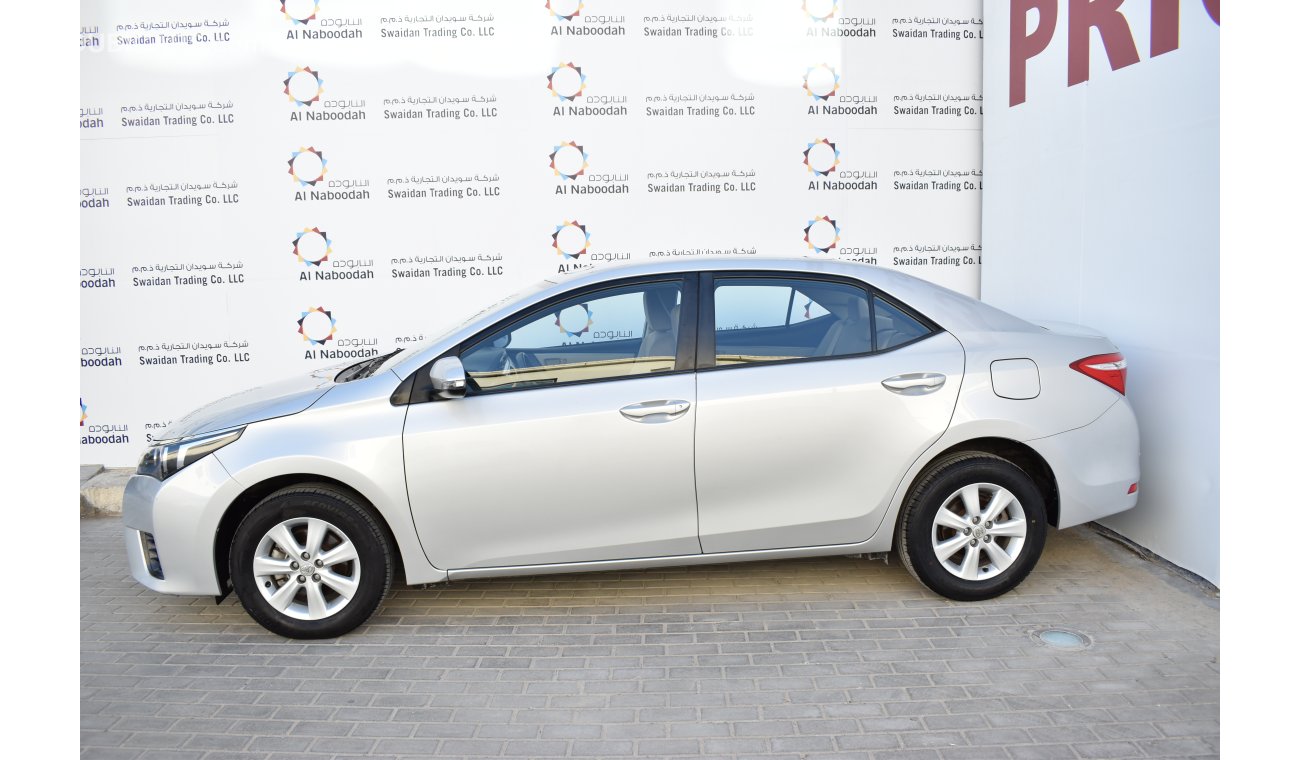 Toyota Corolla 2.0L SE 2016 GCC WITH DEALER WARRANTY