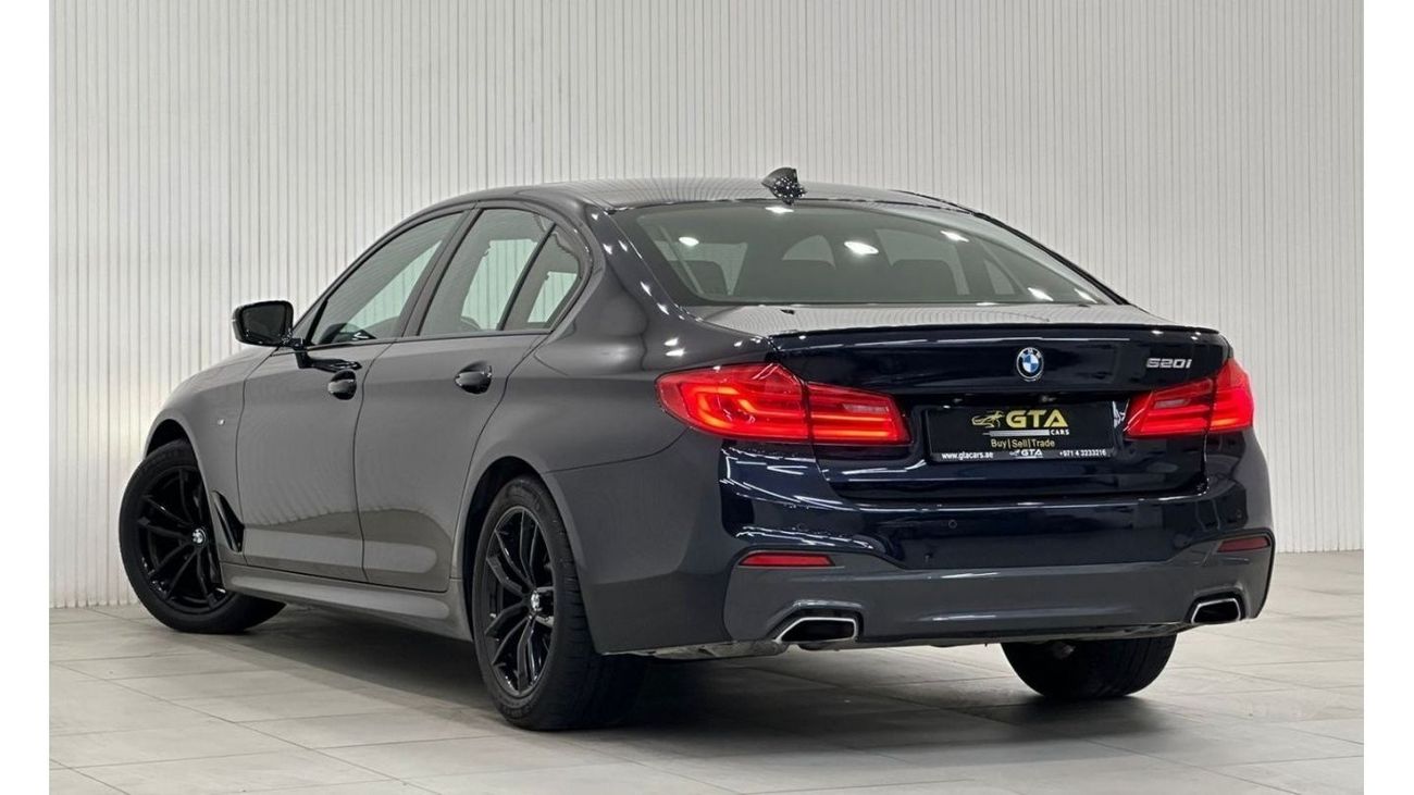 بي أم دبليو 520i M سبورت 2019 BMW 520i M-Sport, Warranty, Full BMW Service History, Full Options, GCC