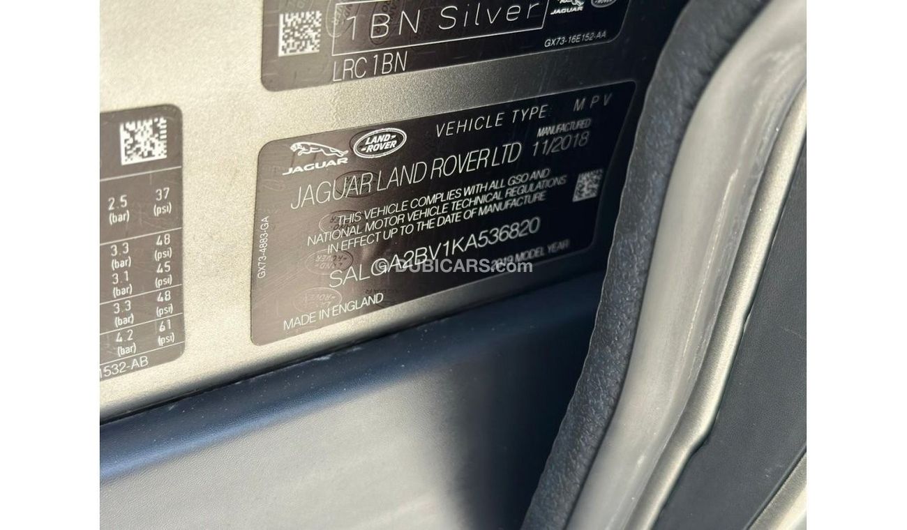 Land Rover Range Rover Range Rover Vogue HSE  P380 V6 Panoramic  2019 GCC  Full Service History  Under Warranty