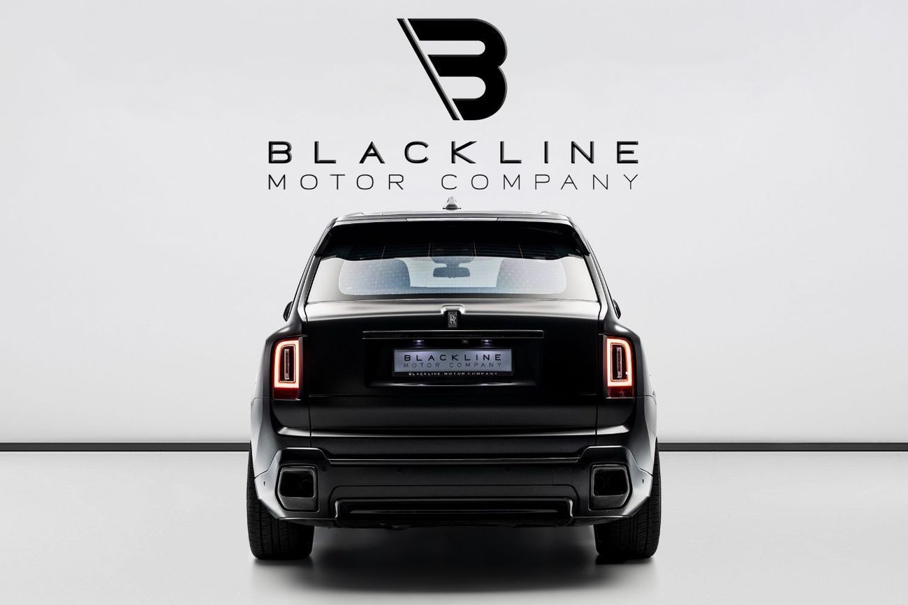 رولز رويس كولينان BUY NOW, PAY 2027 | THE BLACKLINE STANDARD | 12 Months Warranty, Low KMs, European Spec