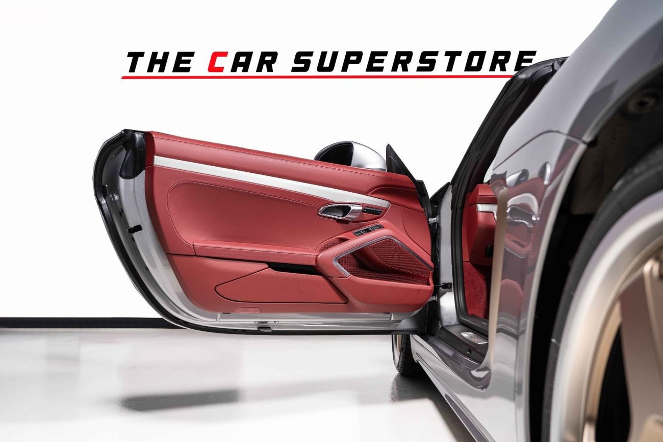 Porsche 718 Boxster 2022-PORSCHE BOXSTER-25 YEARS ANNIVERSARY EDITION-GCC-SPECIAL CAR-AL NABOODA WARRANTY TILL 2026