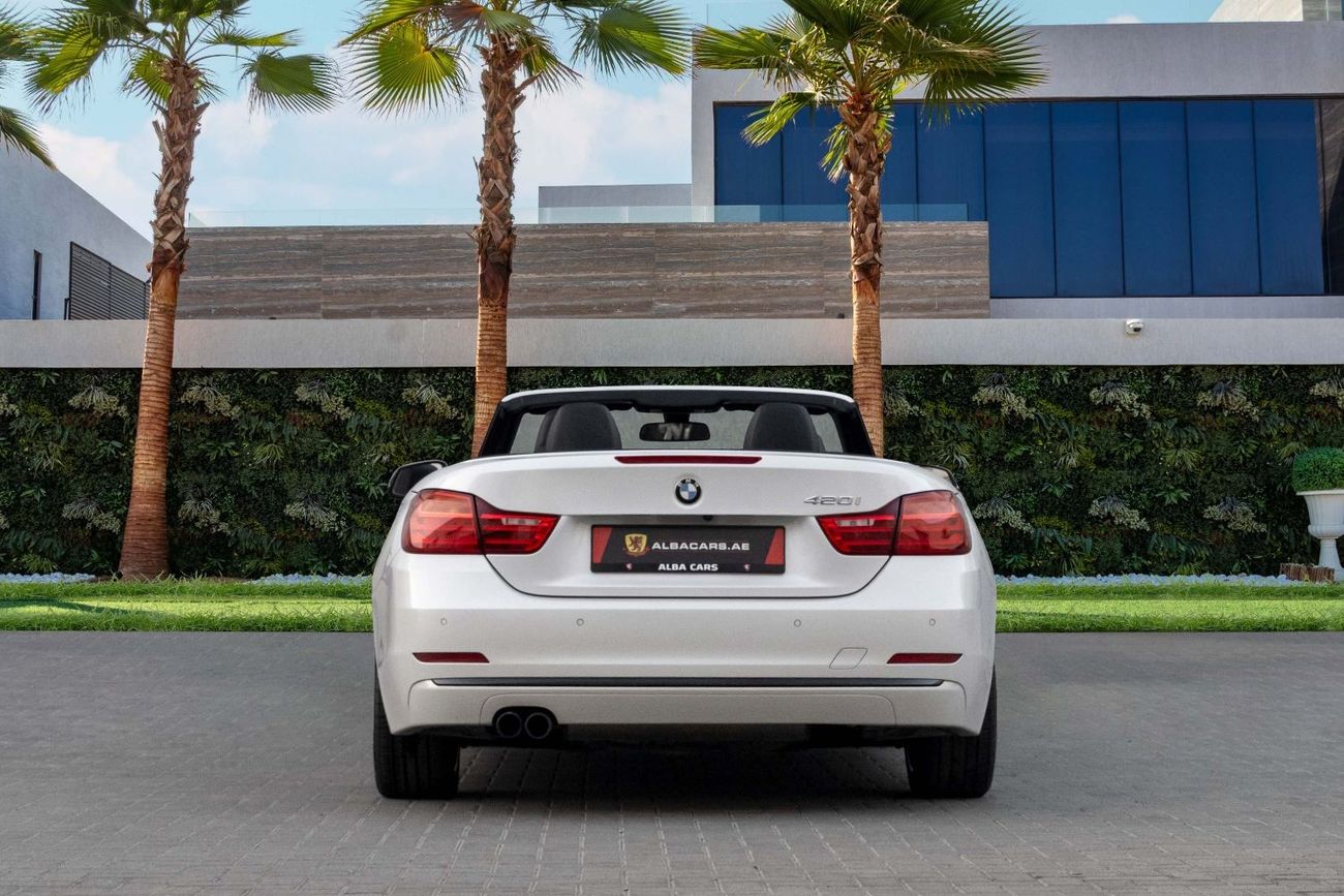 بي أم دبليو 420i سبورت لاين Convertible M-Kit | 1,762 P.M  | 0% Downpayment | Excellent Condition!