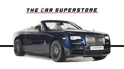 رولز رويس داون Rolls Royce Dawn-Low Mileage-Arabian Blue-22 Inch Mansory Rims-Pure Open Top Luxury