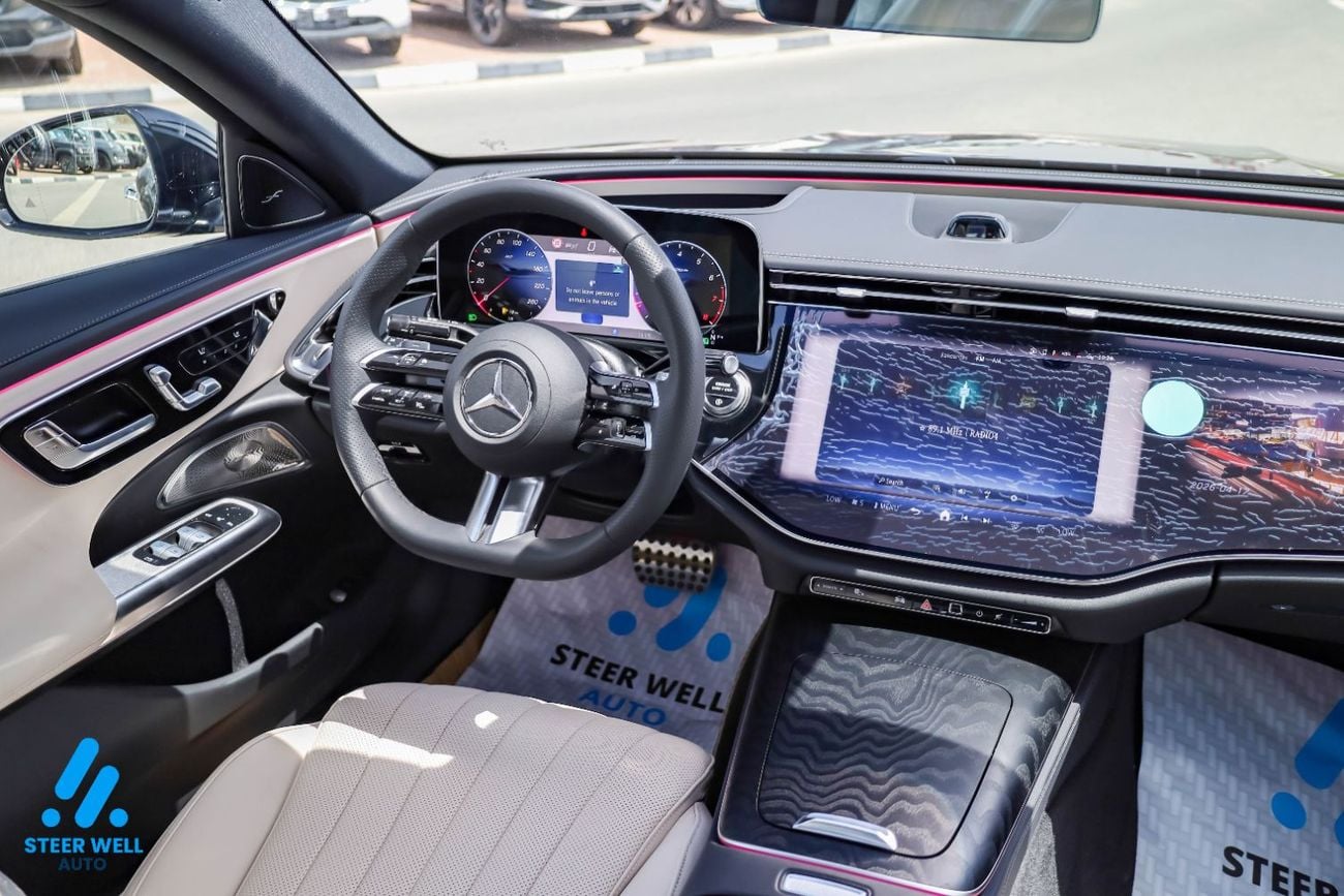 Mercedes-Benz E300 2025 AMG Line | AWD (4MATIC) | White Interior | Korean Specs | Contact Now