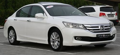 هوندا أكورد 2015 خليجي بحالة ممتازة بدون حوادث صبغ وكالة