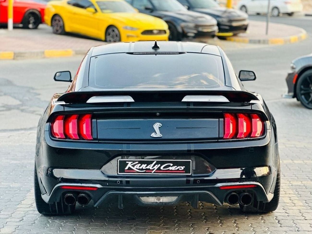 فورد موستانج GT | Monthly AED 1500/- | 0% DP | Super Snake Bodykit | Custom Rims | # 90137