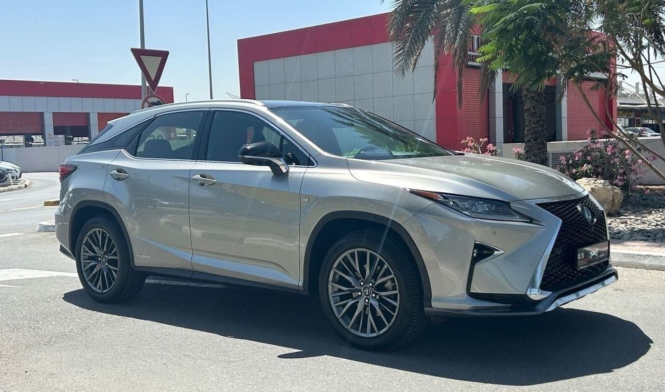 Lexus RX450h F Sport 3.5L Hybrid 2017 GCC AL FUTTAIM LOW MILEAGE SINGLE OWNER IN MINT CONDITION