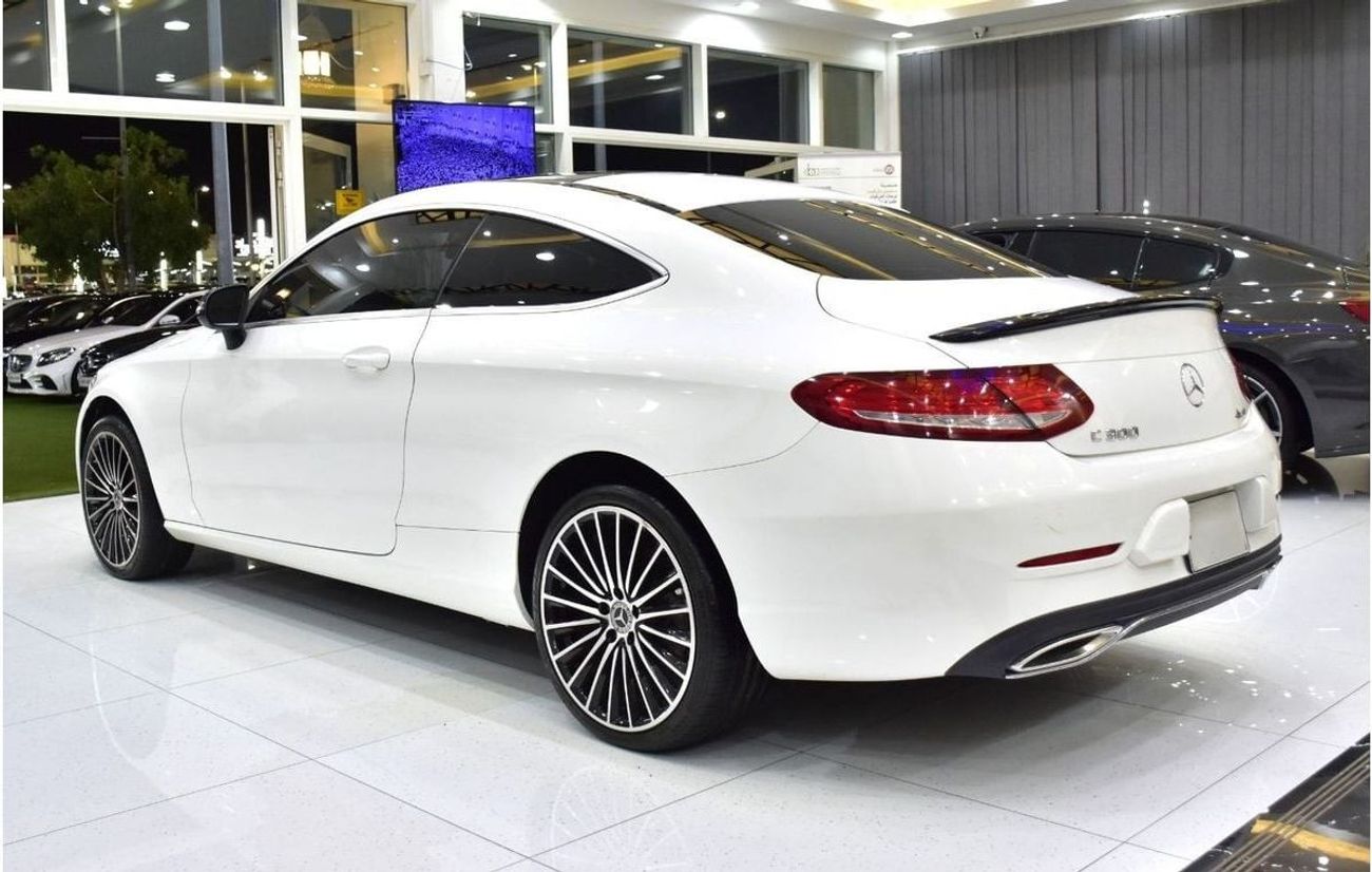 مرسيدس بنز C 300 كوبيه EXCELLENT DEAL for our Mercedes Benz C300 4Matic ( 2017 Model ) in White Color American Specs