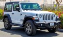 Jeep Wrangler Sport Plus V6 3.6L , 2021 , GCC , 0Km , W/3 Yrs or 60K Km WNTY @Official Dealer