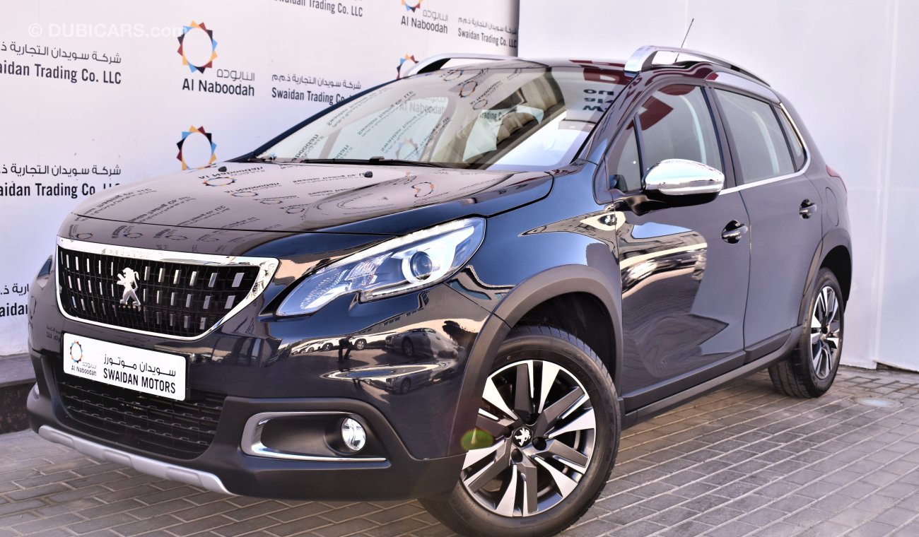 Peugeot 2008 1.6L ALLURE 2018 GCC SPECS AGENCY WARRANTY UP TO 2023 OR 100,000KM