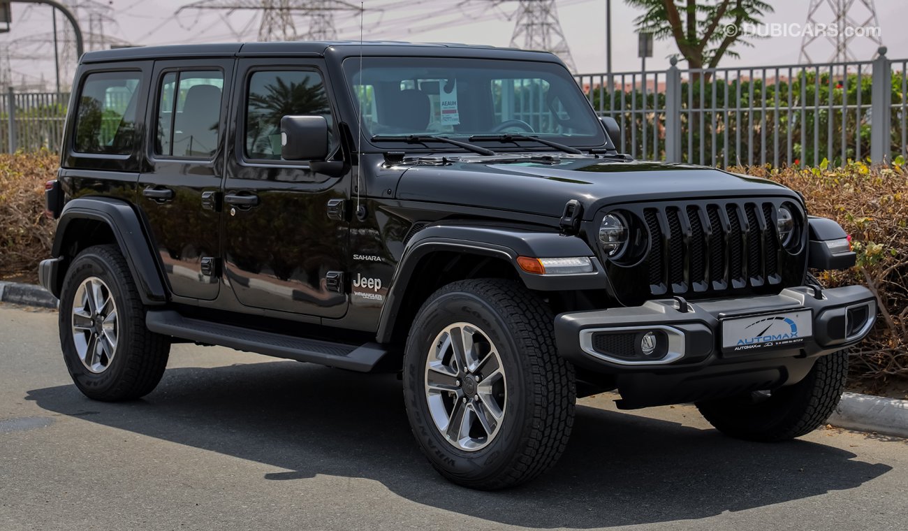 Jeep Wrangler Unlimited Sahara V6 , GCC , 2022 , 0Km , With 3 Yrs or 60K Km WNTY @Official Dealer