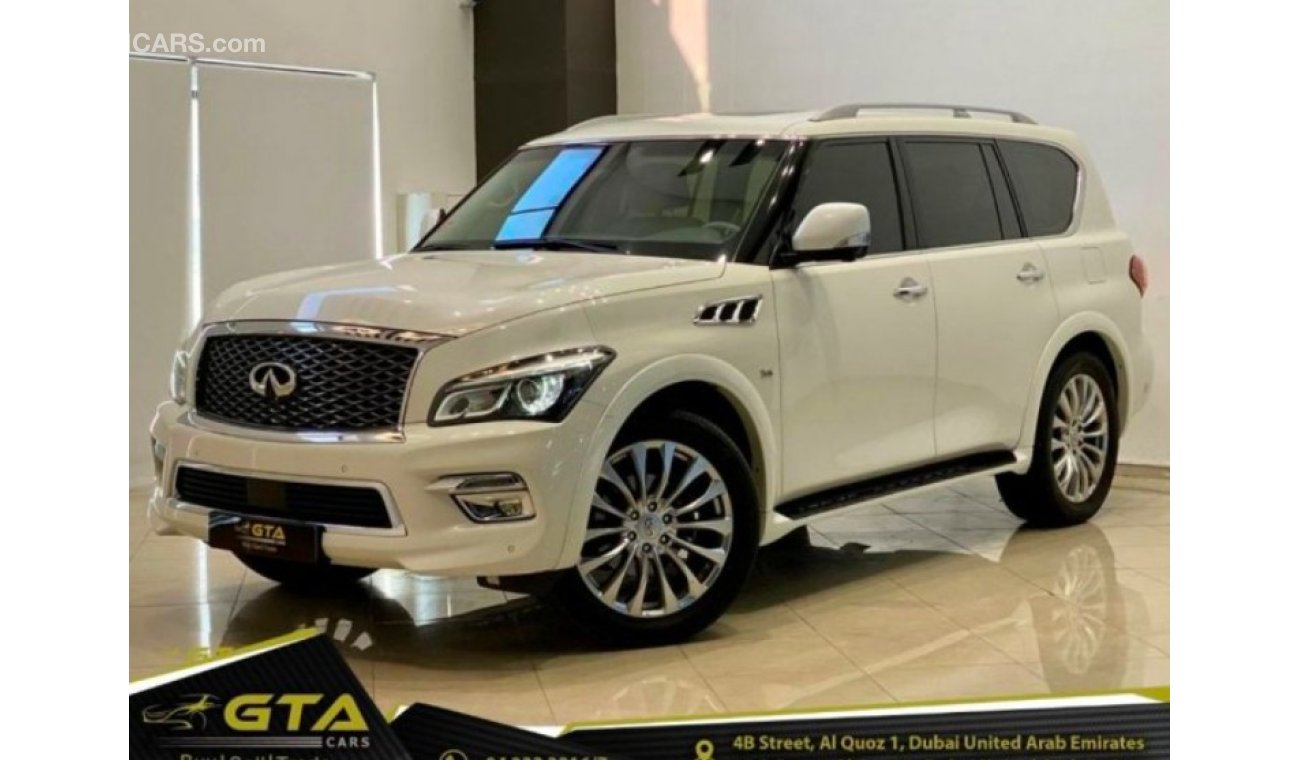 إنفينيتي QX80 2016 Infiniti QX80, Infiniti Warranty, Full Service History, GCC