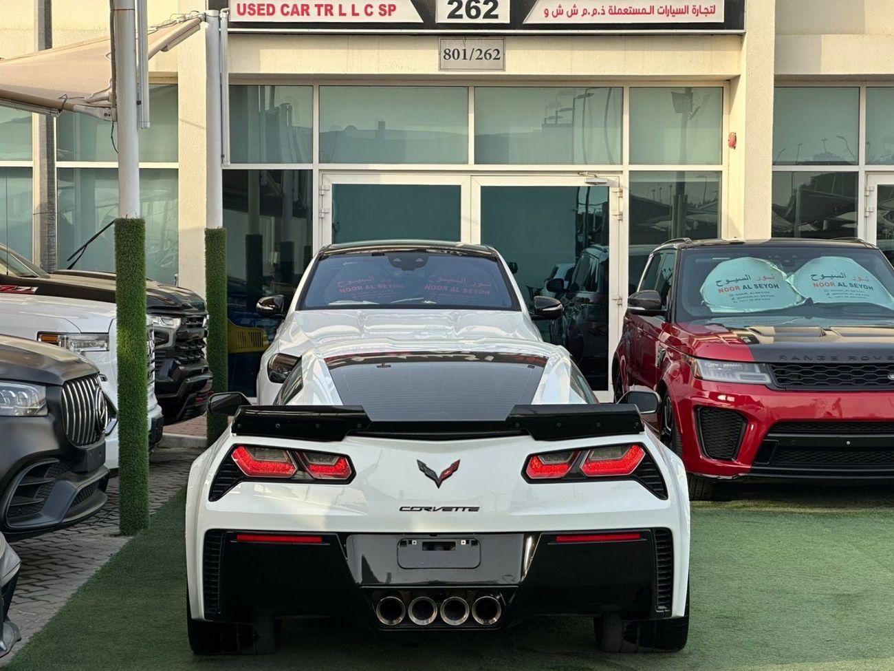 Chevrolet Corvette CHEVROLET CORVETTE C7 Z06 2019 Clean Title ( Original Paint ) Low mileage  Full Option  650 HP