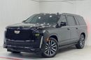 Cadillac Escalade Premium Luxury 6.2L 4WD 2023 Cadillac Escalade 600, 2028 Cadillac Warranty + Service Pack, Fully Loa