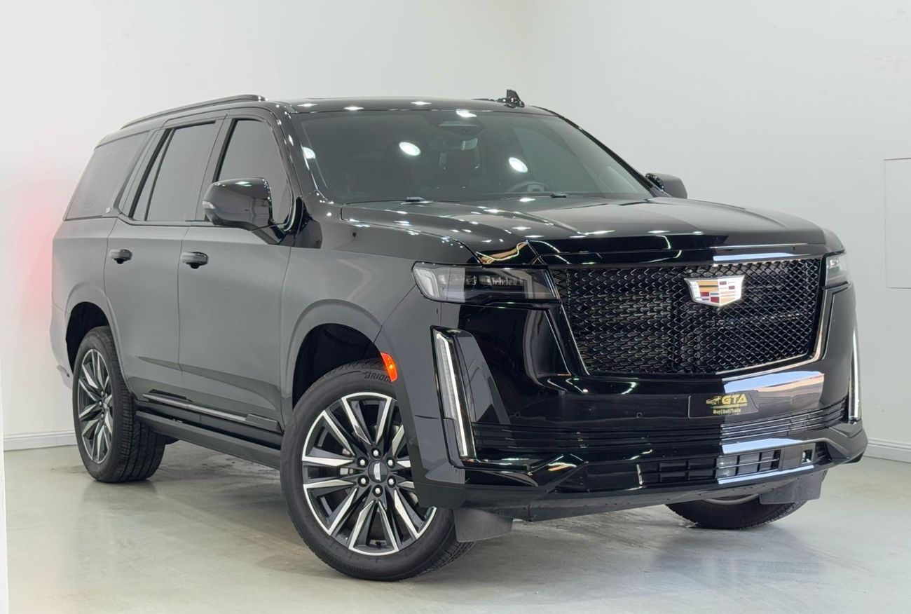 كاديلاك إسكالاد Sport Platinum 6.2L 4WD 2024 Cadillac Escalade Sport Platinum, 2029 Cadillac Warranty + Service Pack