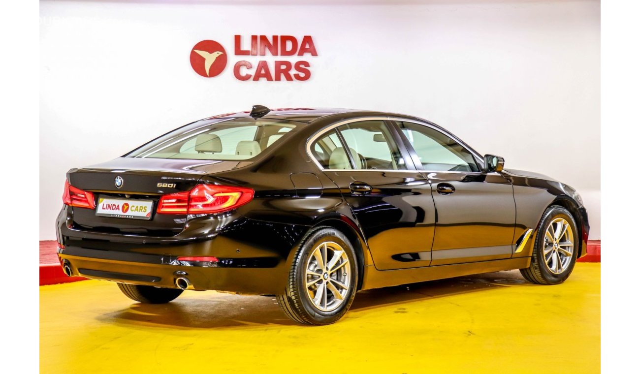 BMW 520i BMW 520i 2019 GCC under Warranty with Zero Down-Payment.