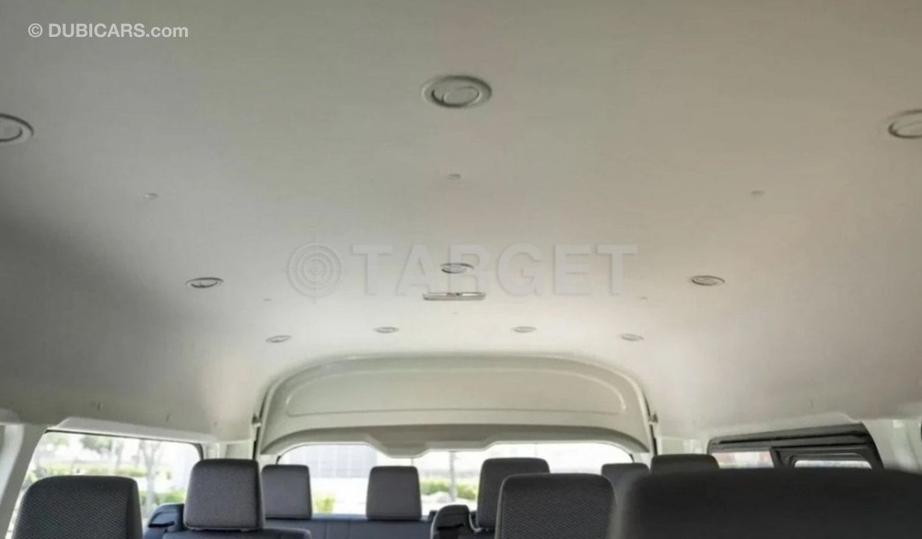 تويوتا هاياس Toyota Hiace HR 3.5L Petrol MT 14 SEATER MY2024 – WHITE