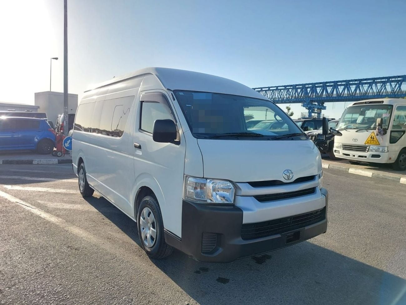 تويوتا هاياس 2015 TOYOTA HIACE VAN DX RHD DIESEL AUTOMATIC 3.0L(PM16720)