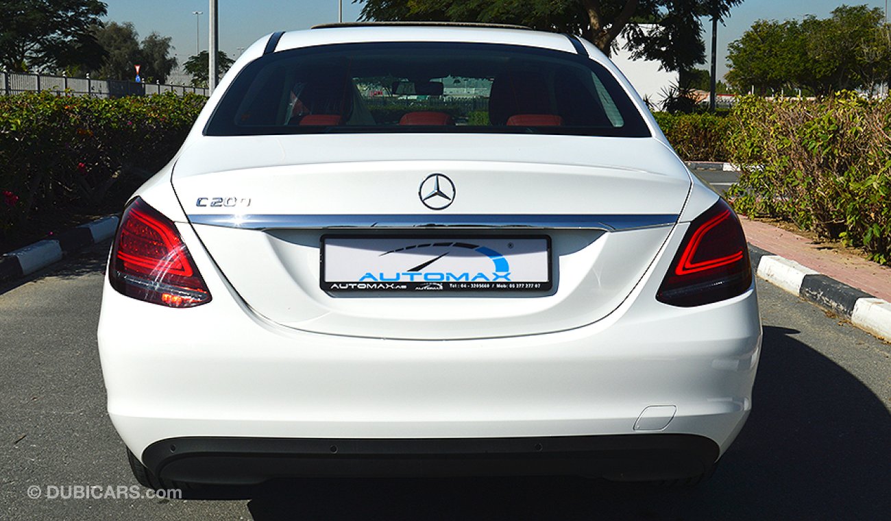 مرسيدس بنز C200 2019 AMG, GCC, I-4 Engine, 0km with 3 Years or 100,000km Warranty