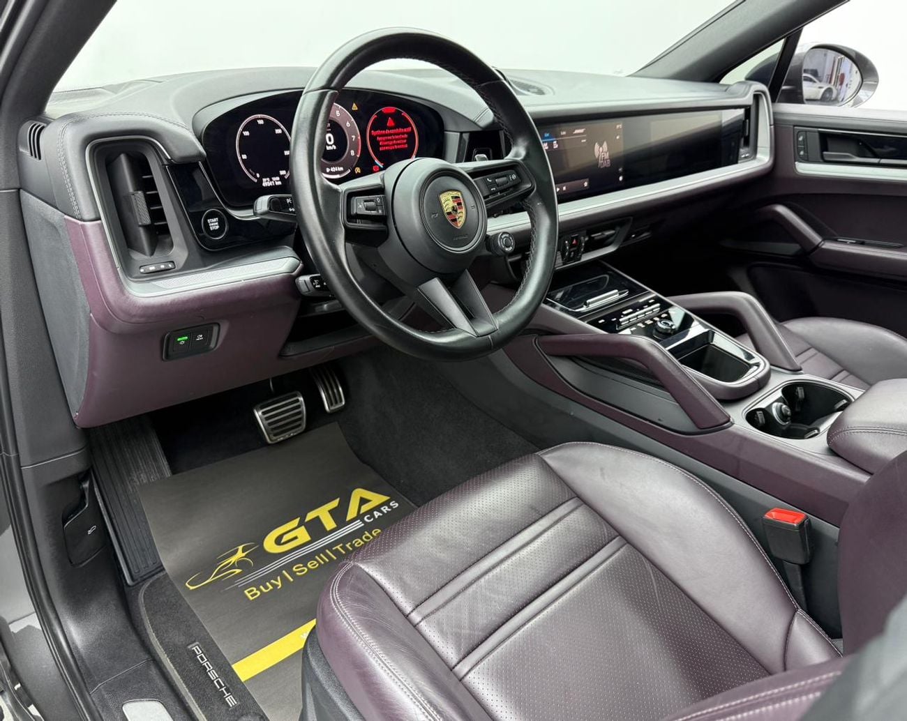 بورش كايان 2024 Porsche Cayenne S Coupe, 10/2026 Porsche Warranty, Porsche Service History, GCC