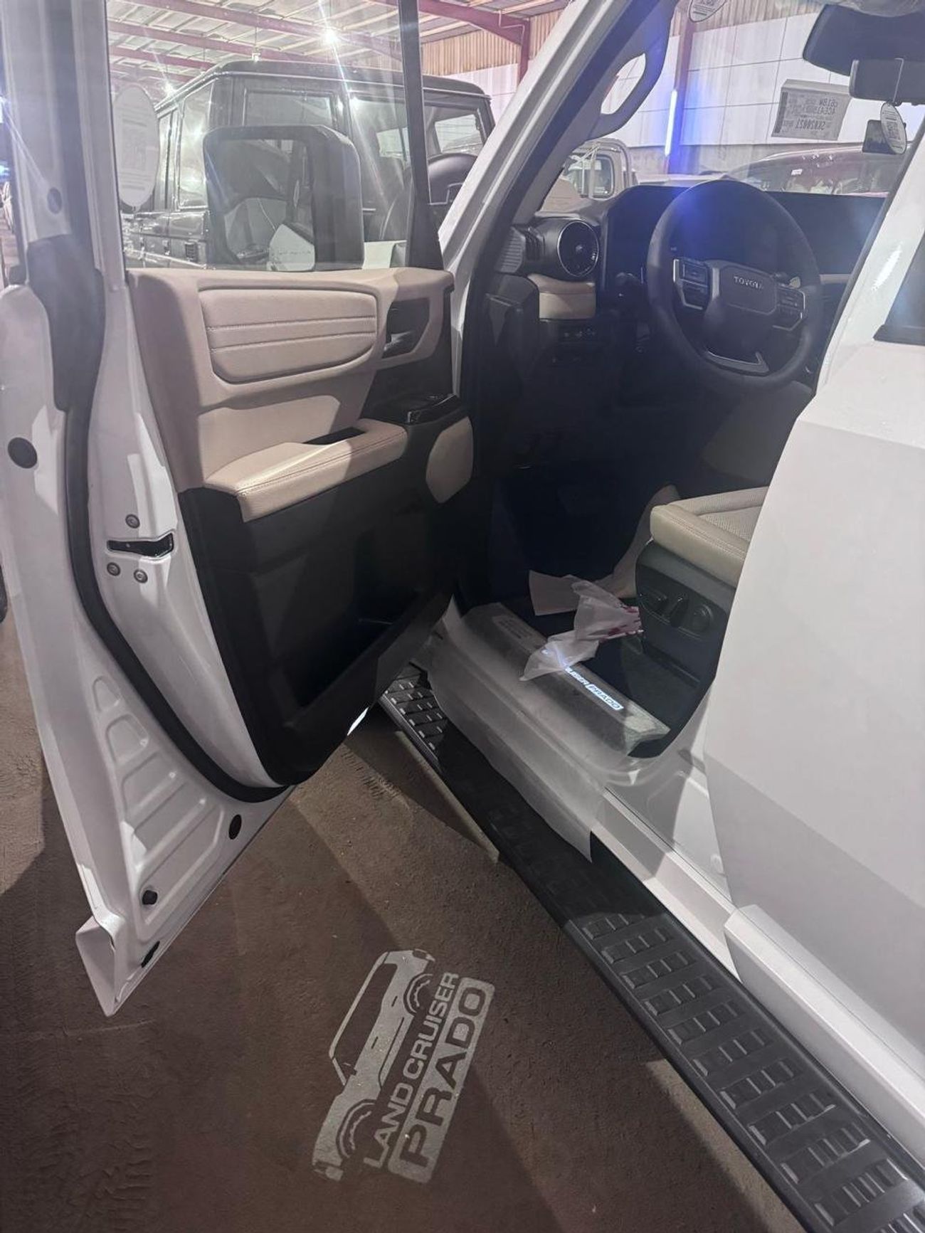 تويوتا برادو Toyota prado / 2026 / GCC / white / 0km