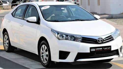 Toyota Corolla Toyota Corolla 2015 GCC SE 1.6 in excellent condition without accidents, very clean from inside and