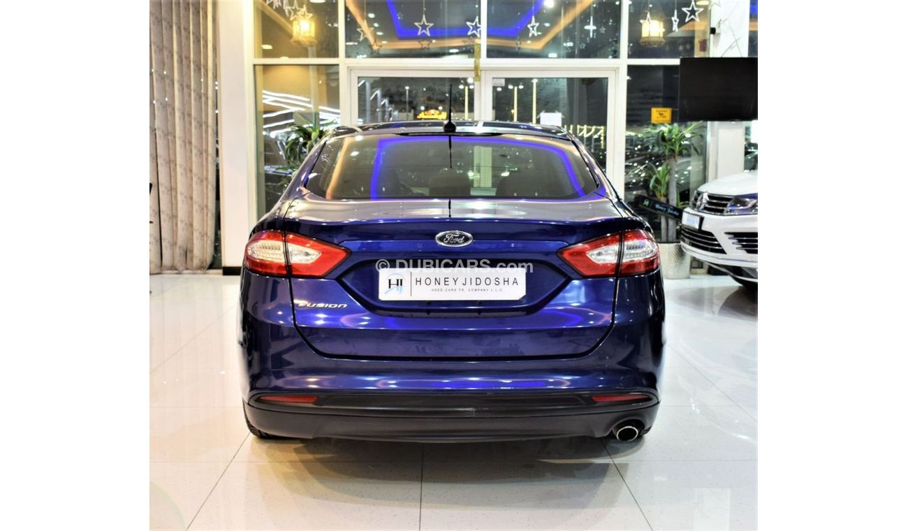 Ford Fusion AMAZING Ford Fusion 2016 Model!! in Blue Color! GCC Specs