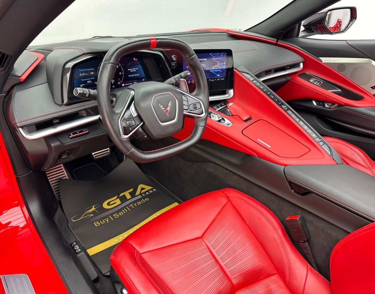 Chevrolet Corvette 2022 Chevrolet Corvette C8 3LT, 1 Year Warranty Unlimited Km, Chevrolet Full Service History, GCC