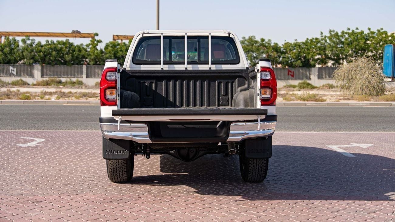 Toyota Hilux GLX 2.7L - Manual - White Inside Maroon | Export Only