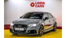 Audi RS3 Audi RS3 2018 GCC under Agency Warranty with Zero Down-Payment.