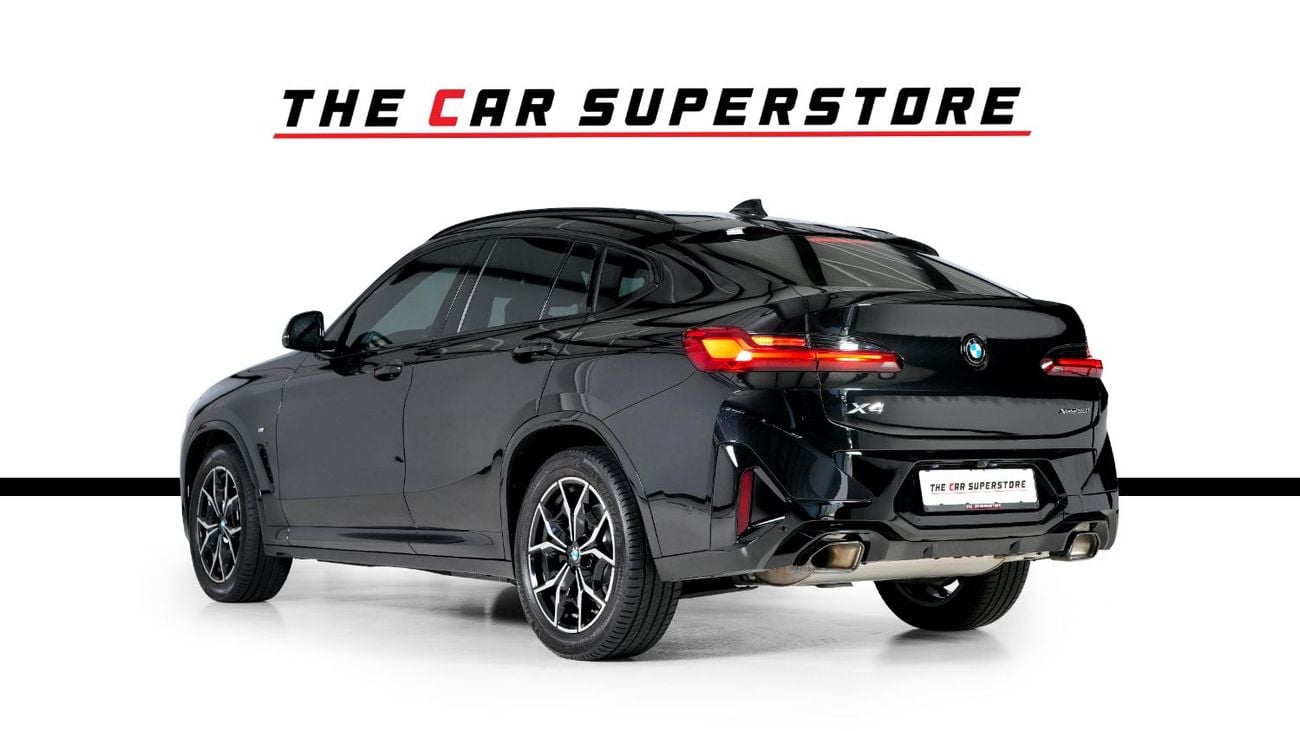 BMW X4 XDRIVE 30I M SPORT GCC-1 Owner-Very Low Mileage-AGMC Warranty & Service Package Until March 2028