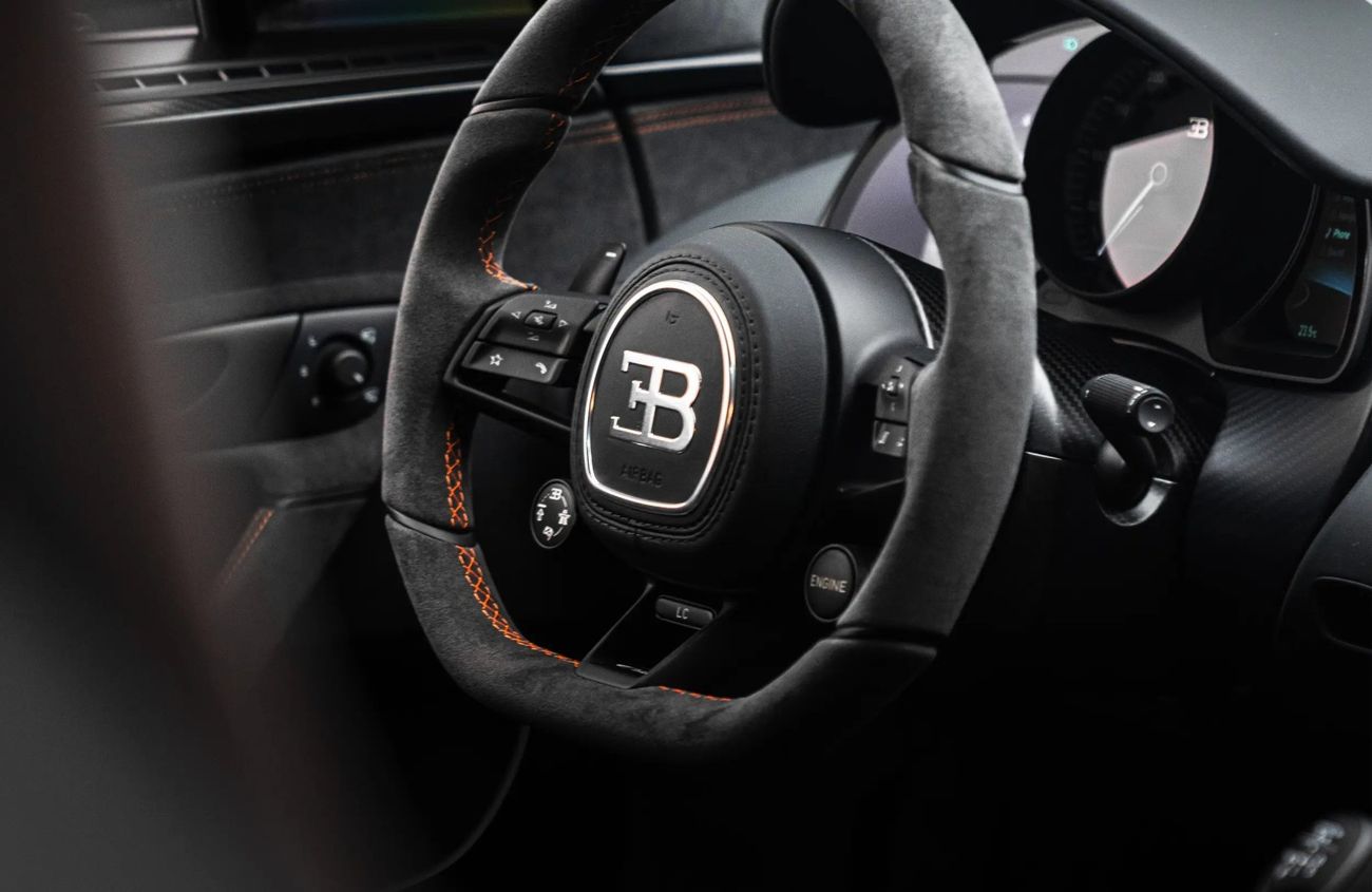 Bugatti Chiron 8.0L W16 Quad-Turbocharged Engine