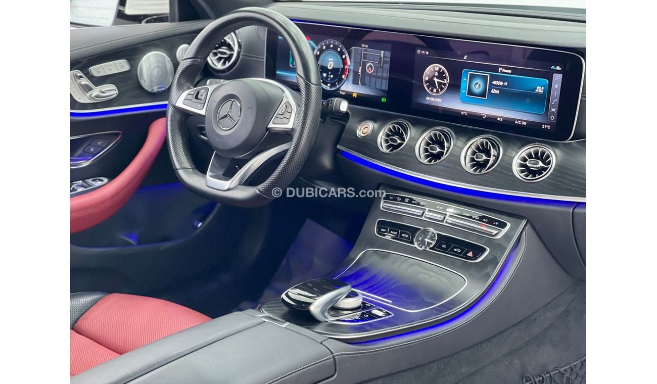 Mercedes Benz E300 AMG 2018 Mercedes-Benz E300 Coupe AMG, Warranty, Full Service History, High Options, Low Kms, GCC