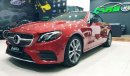 Mercedes-Benz E 450 MERCEDES E 450 CONVERTABLE 2019 MODEL IN A BEAUTIFUL CONDITION FOR 189K AED