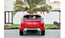 Land Rover Range Rover Evoque 2 Y Warranty - GCC - AED 2,185 PER MONTH - 0% DOWNPAYMENT