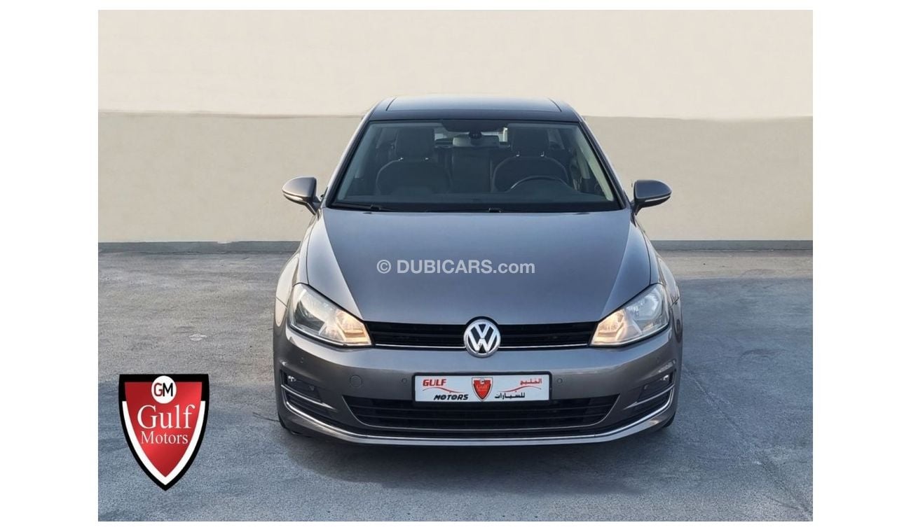 Volkswagen Golf TSI-2015-GCC-FULL OPTION-EXCELLENT CONDITION-VAT INCLUSIVE-BANK FINANCE AVILABLE