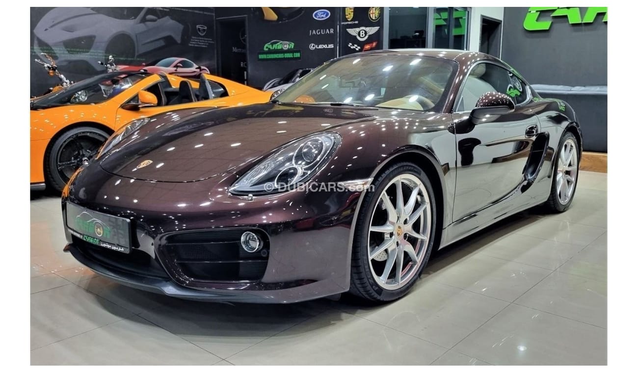 Porsche 718 Cayman Std PORSCHE CAYMAN 2014 GCC IN BEAUTIFUL CONDITION FOR 145K AED