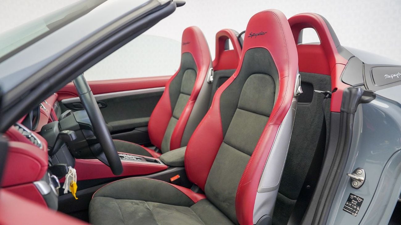 Porsche 718 Spyder Manual | AED 7,211 PM | Up to 3 Years Unlimited Warranty |