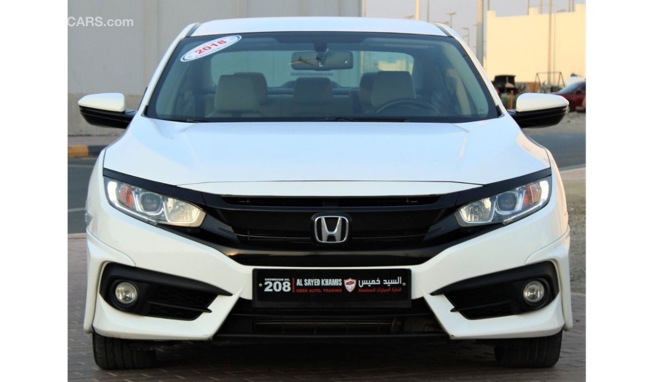 Honda Civic Honda Civic 2018 in excellent condition without accidents No. 2, very clean from inside and outside