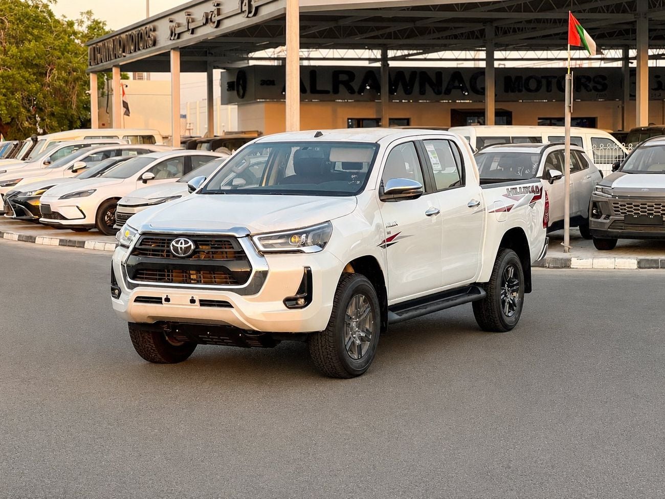 تويوتا هيلوكس EXPORT ONLY - TOYOTA HILUX VX 4.0L (w/ AIR COMPRESSOR)